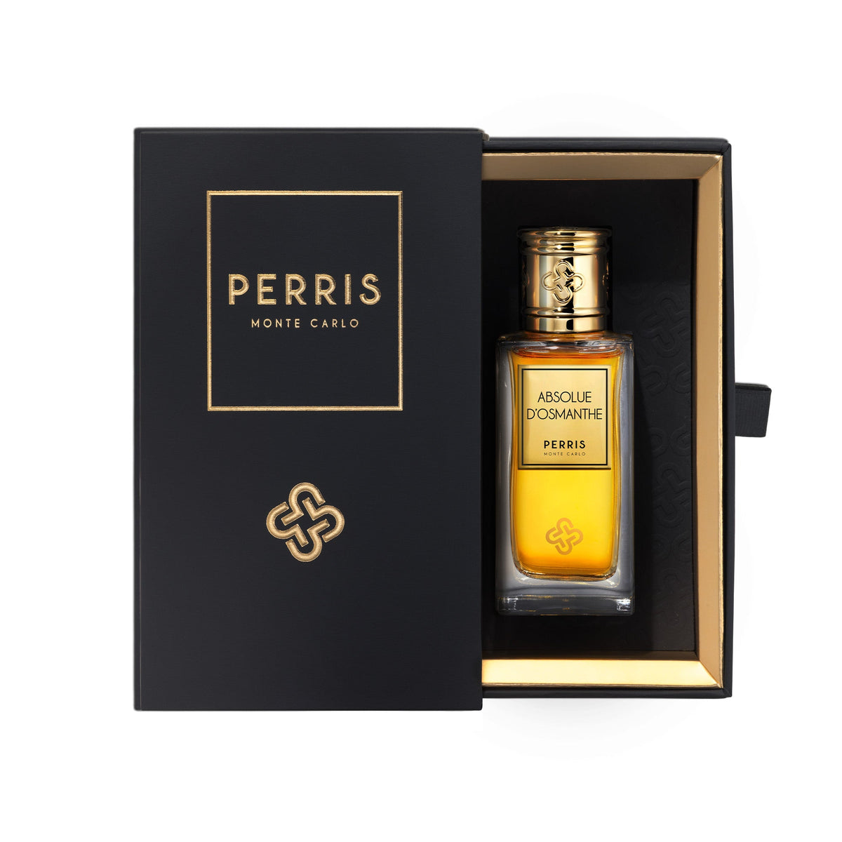 Perris Monte Carlo Absolue d'Osmanthe extrait, flaska i ask