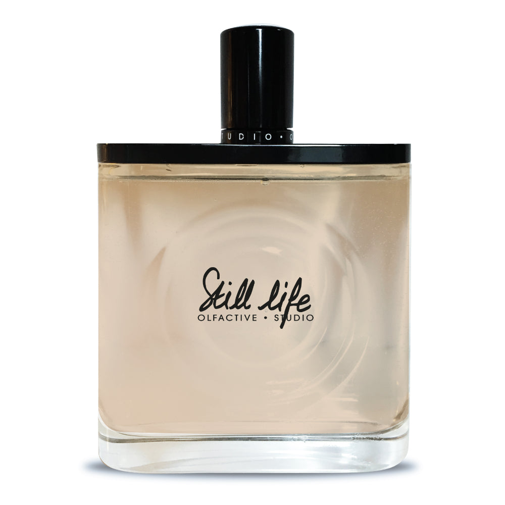 Olfactive Studio Still Life eau de parfum 100 ml, flaska och förpackning