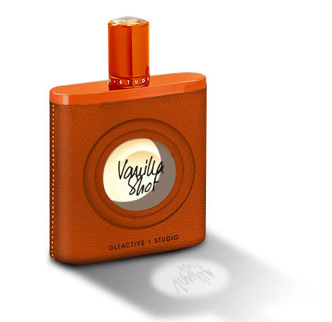 Olfactive Studio Vanilla Shot parfymextrakt flaska och förpackning