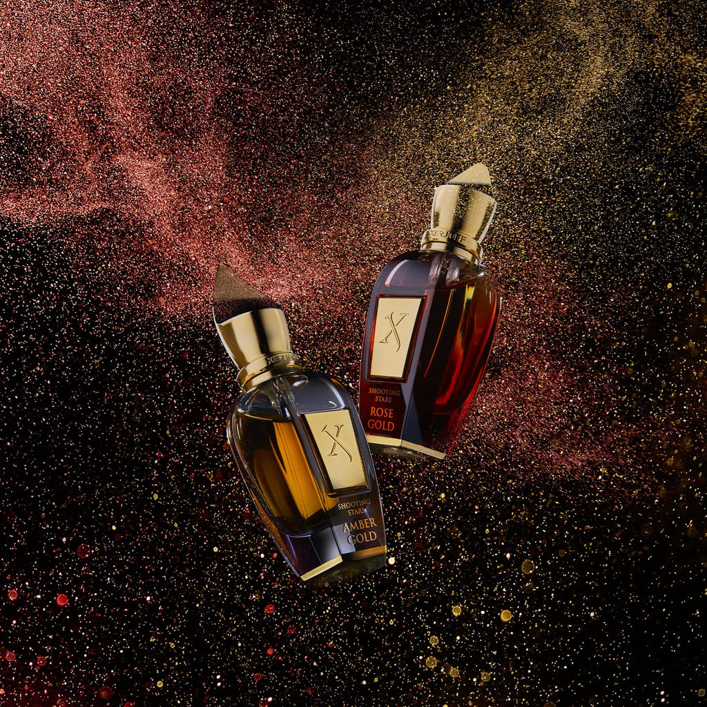 Xerjoff Amber Gold & Rose Gold i stilleben