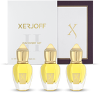 Xerjoff Discovery Set II med Muse, Apollonia och Accento Overdose, tre miniatyrer 15 ml