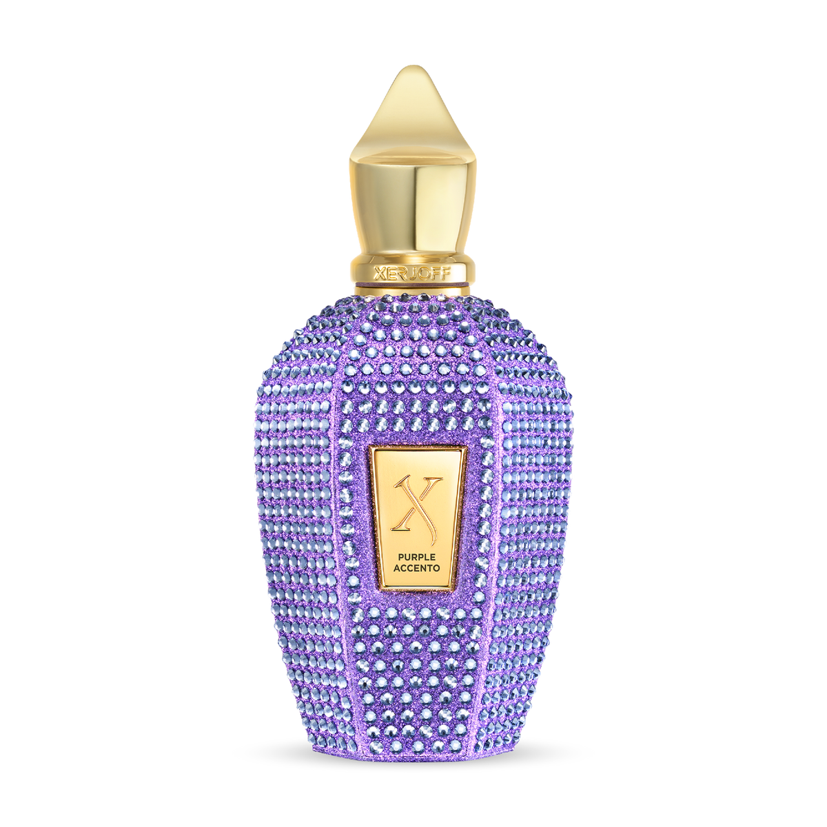 Xerjoff Purple Accento Crystal Edition eau de parfum 100 ml, flaska