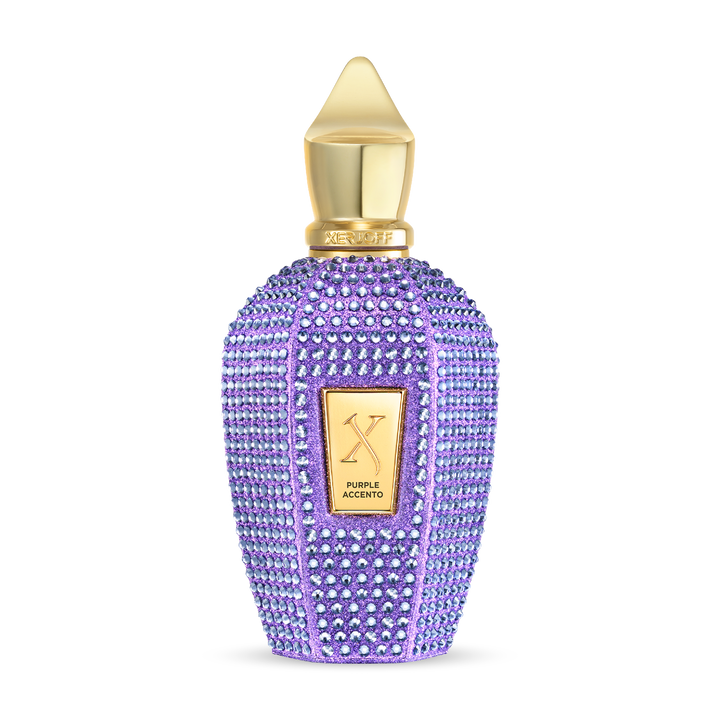 Xerjoff Purple Accento Crystal Edition eau de parfum 100 ml, flaska
