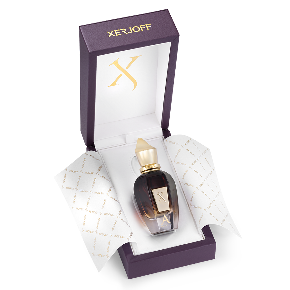 Xerjoff Alexandria Orientale flaska och öppnad kartong, 50 ml
