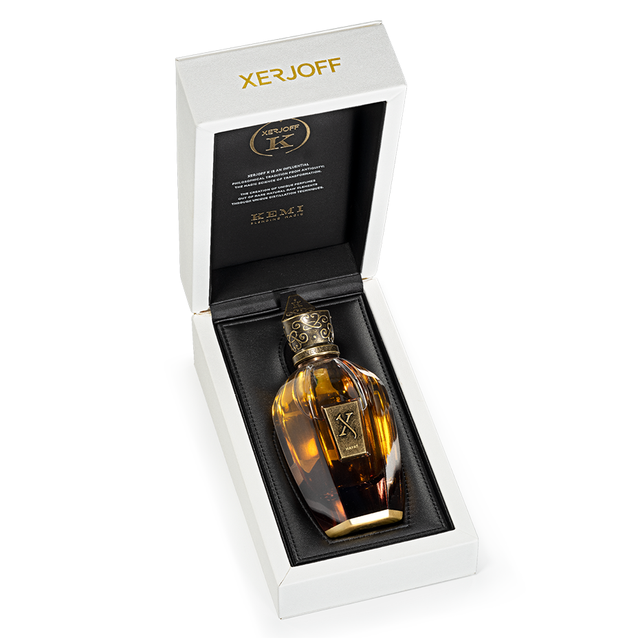 Xerjoff Hayat 100 ml flaska och öppen kartong
