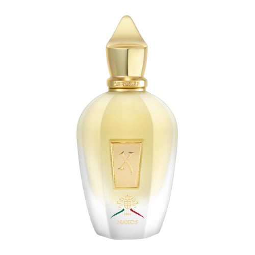 Xerjoff Naxos Eau de Parfum 100 ml, flaska i guldton med guldfärgad kork