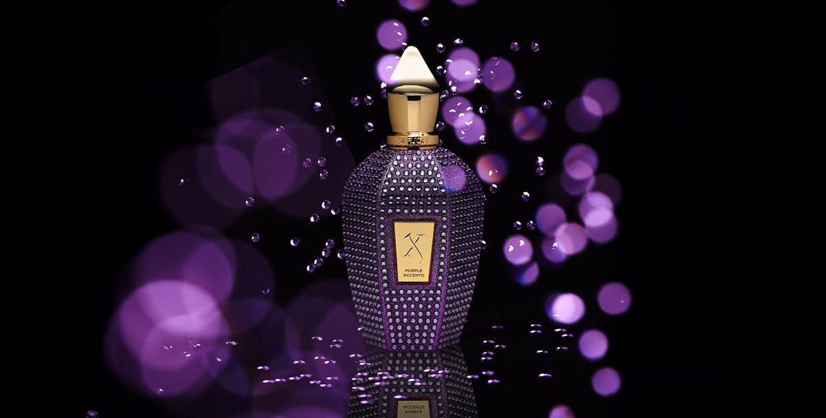 Xerjoff Purple Accento Crystal Edition, produktbild